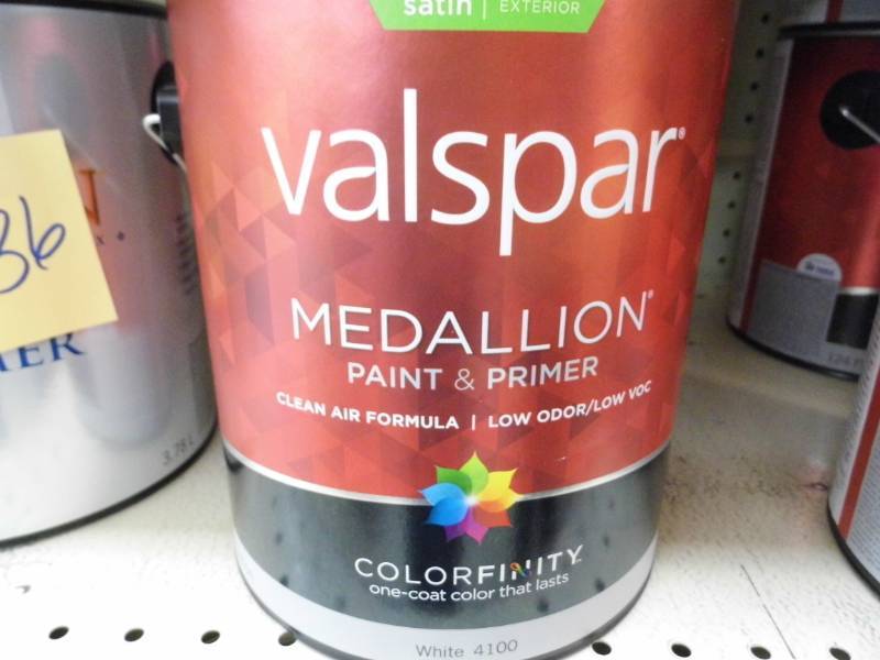 Lot of 2 Valspar Paint Gallons
