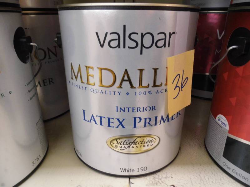Lot of 1 Valspar Paint Gallon
