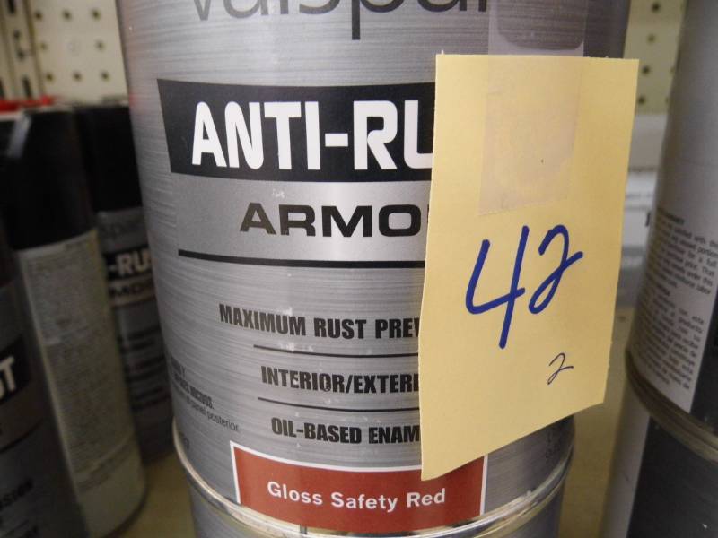 Lot of 4 Quarts Valspar Paint
