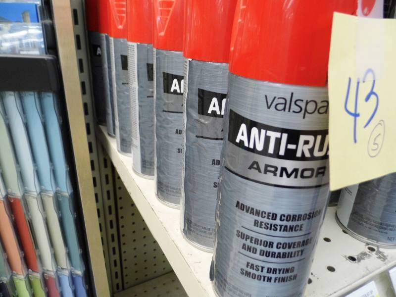 Lot of 7 Spray Cans Paint
