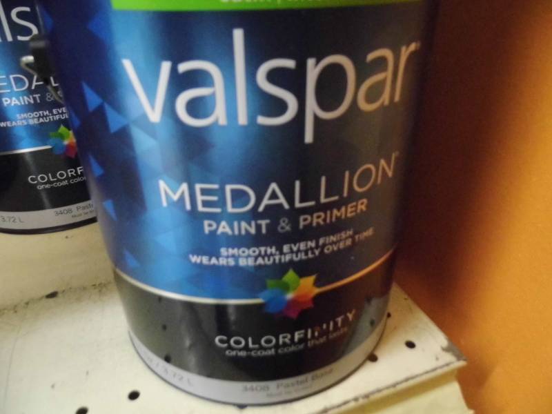 Lot of 2 Valspar Paint Gallons
