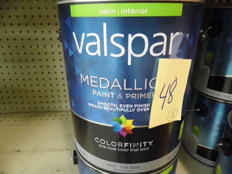 Lot of 2 Valspar Paint Gallons