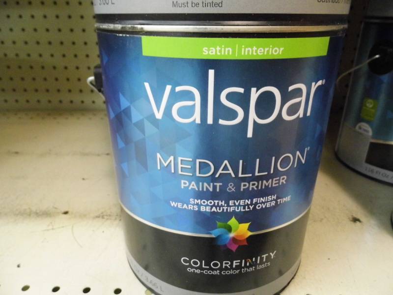 Lot of 2 Valspar Paint Gallons