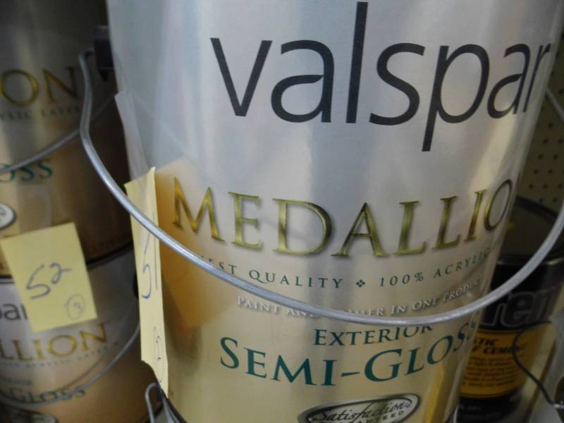 Lot of 2 Valspar Paint Gallons