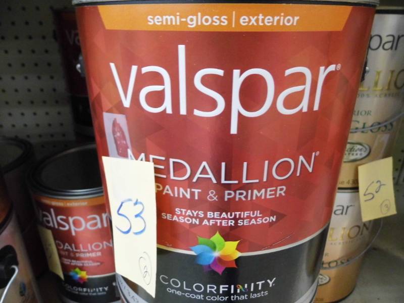 Lot of 2 Valspar Paint Gallons