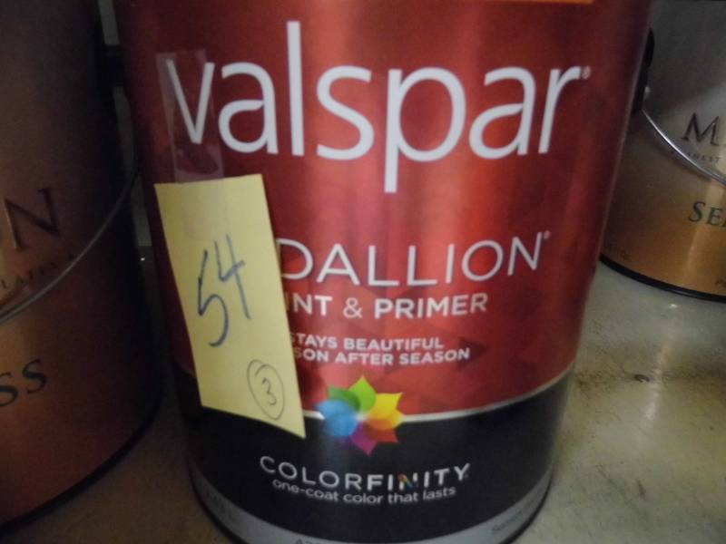 Lot of 3 Valspar Paint Gallons