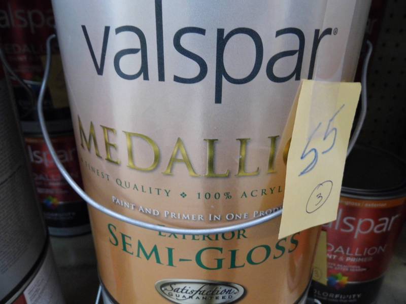 Lot of 3 Valspar Paint Gallons