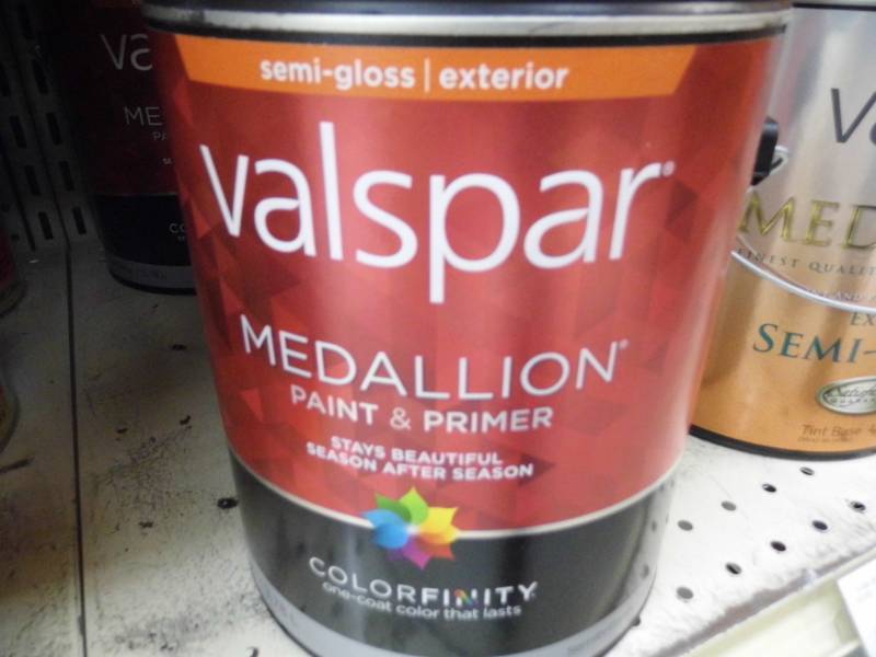 Lot of 2 Valspar Paint Gallons