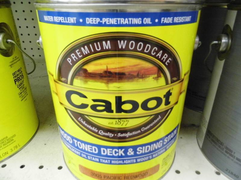 Lot of 2 Cabot Stain Gallons