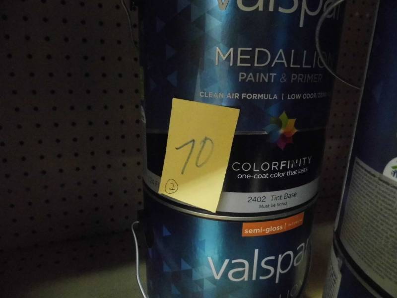 Lot of 2 Valspar Paint Gallons