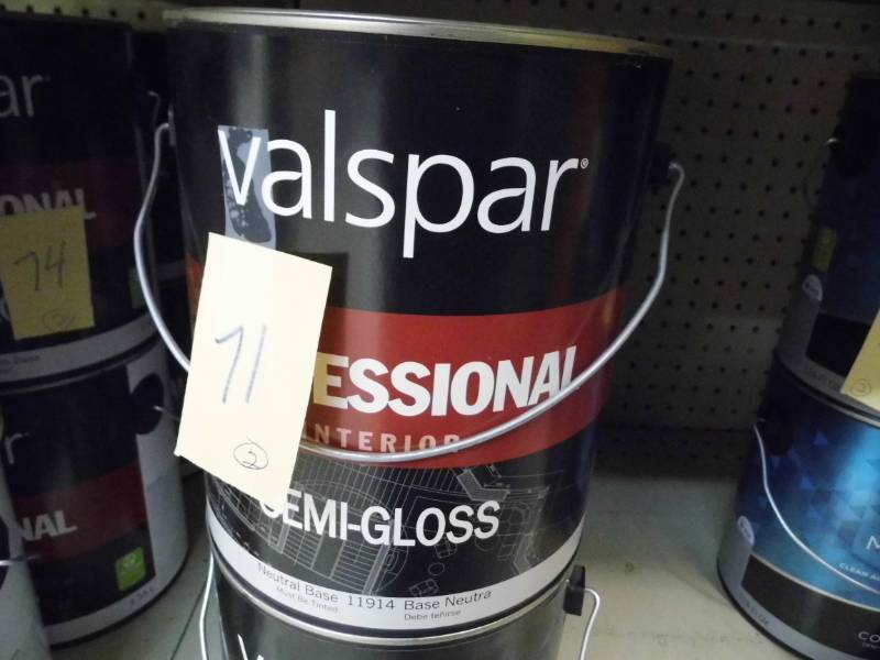 Lot of 2 Valspar Paint Gallons