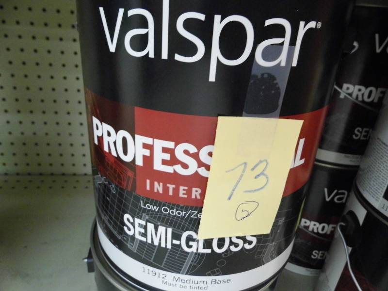 Lot of 2 Valspar Paint Gallons