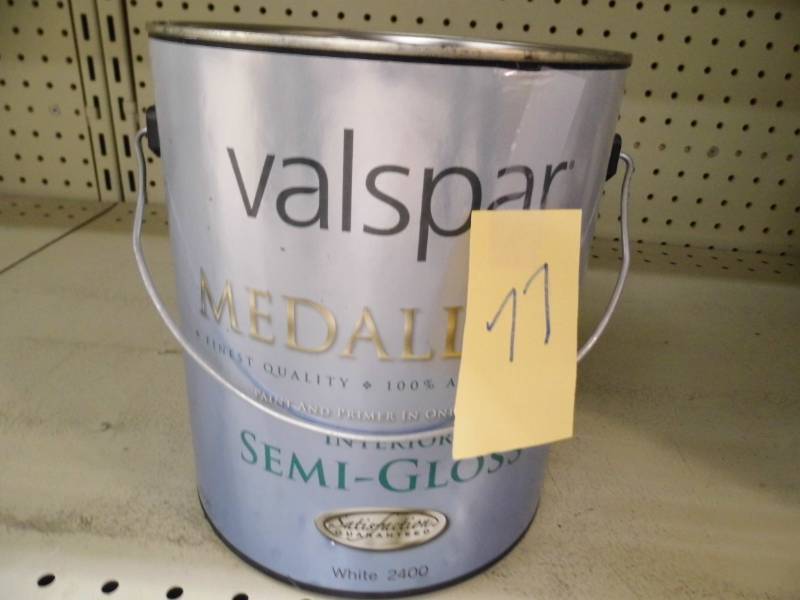Lot of 1 Valspar Paint Gallon