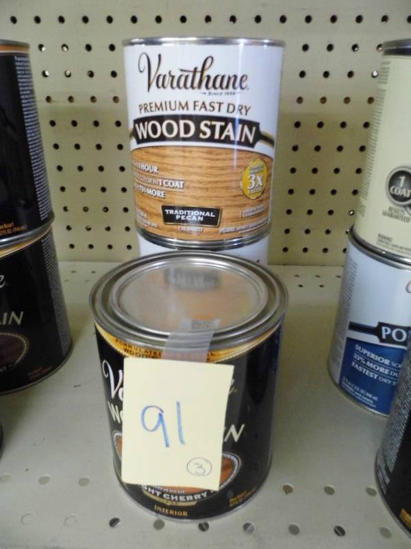 Lot of 3 Quarts Varathane Stain