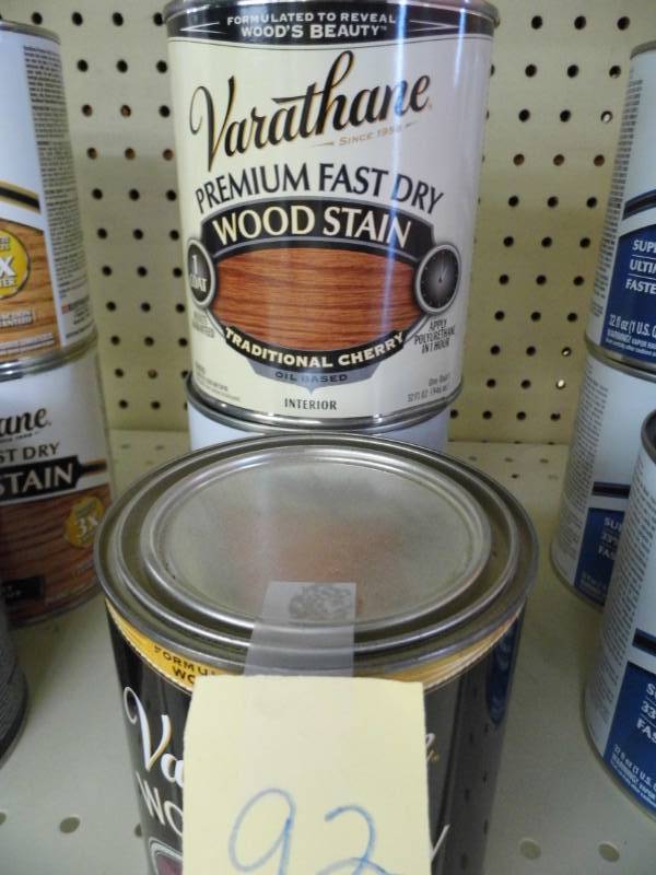 Lot of 3 Quarts Varathane Stain