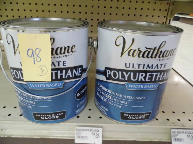 Lot of 2 Gallons Varathane Polyurethane