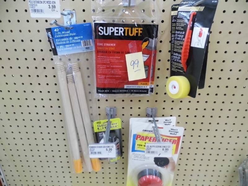 Assorted Paint  Wallpaper Tools