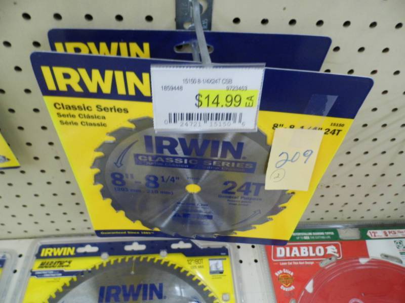 Lot of 2 Irwin Saw Blades