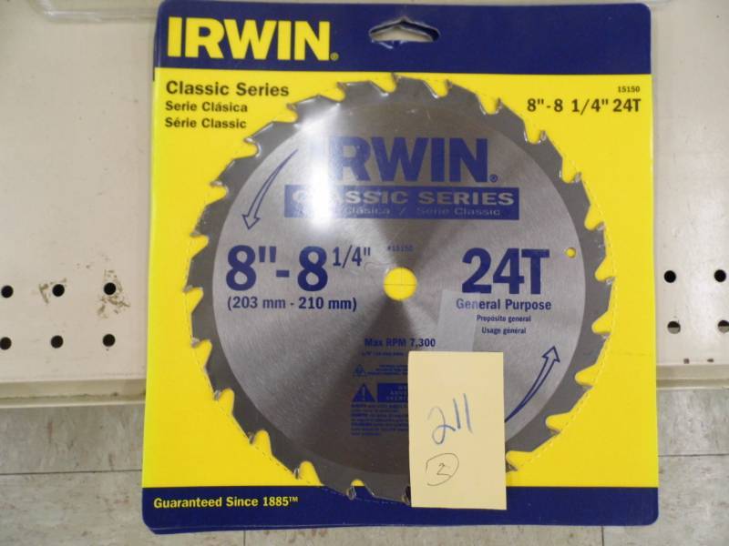Lot of 2 Irwin Saw Blades