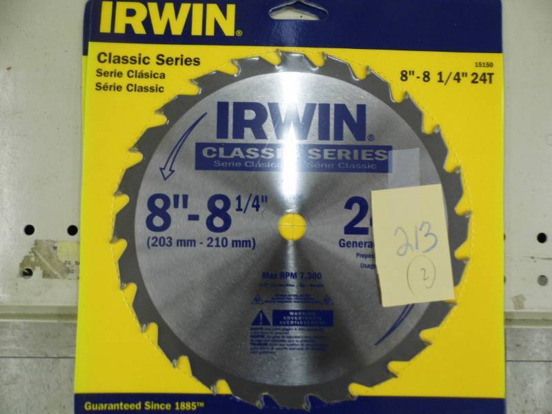 Lot of 2 Irwin Saw Blades