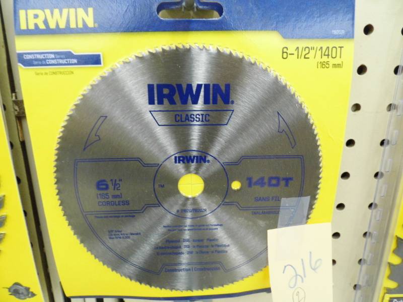 Lot of 2 Irwin Saw Blades