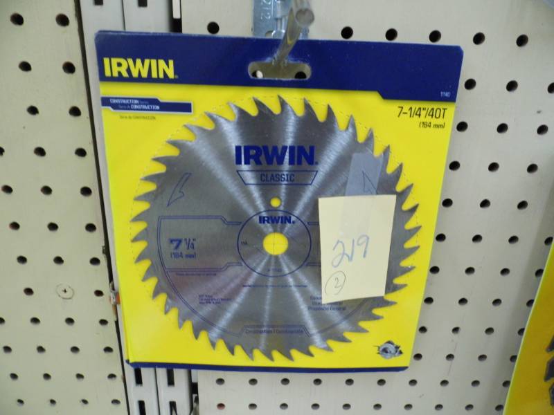 Lot of 2 Irwin Saw Blades