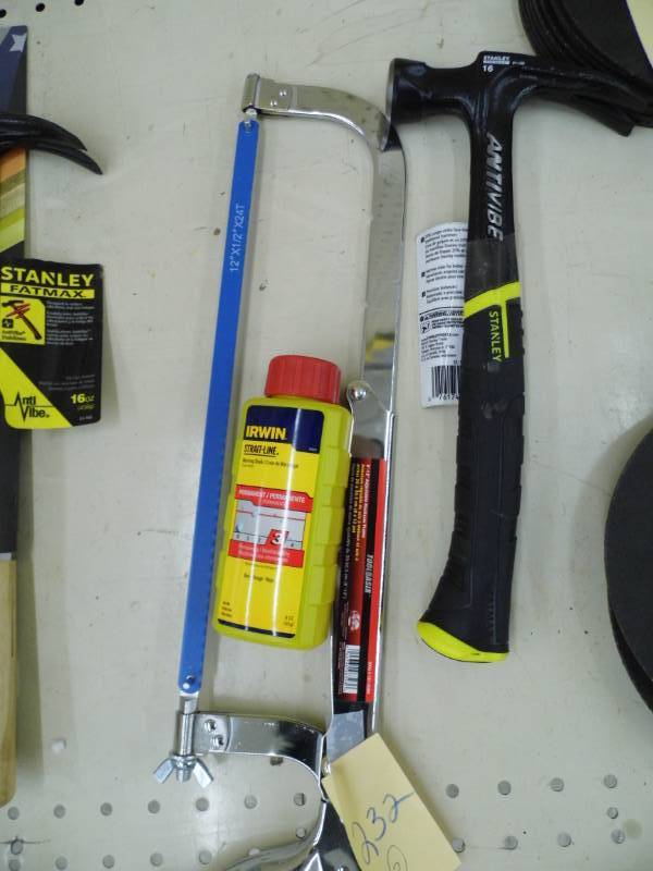 Saw - Stanley Hammer - Marking Chalk