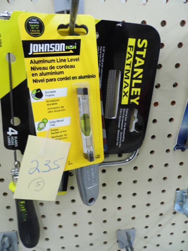 Assorted Tools  Hardware As Shown
