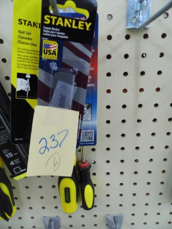 Assorted Tools  Hardware As Shown
