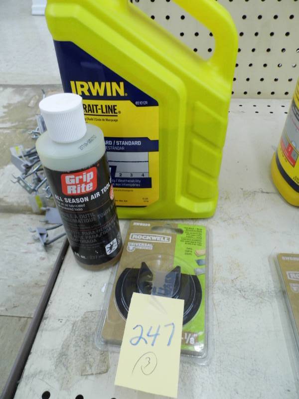 Assorted Tools  Hardware As Shown