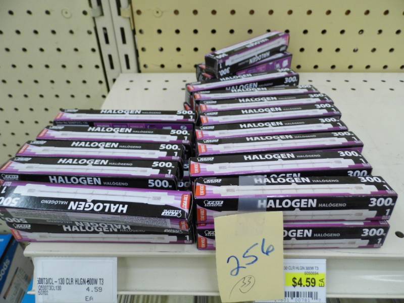 Lot of Halogen Bulbs