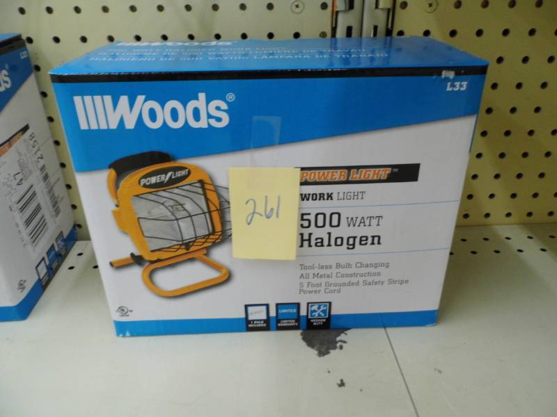 Woods Halogen Work Light