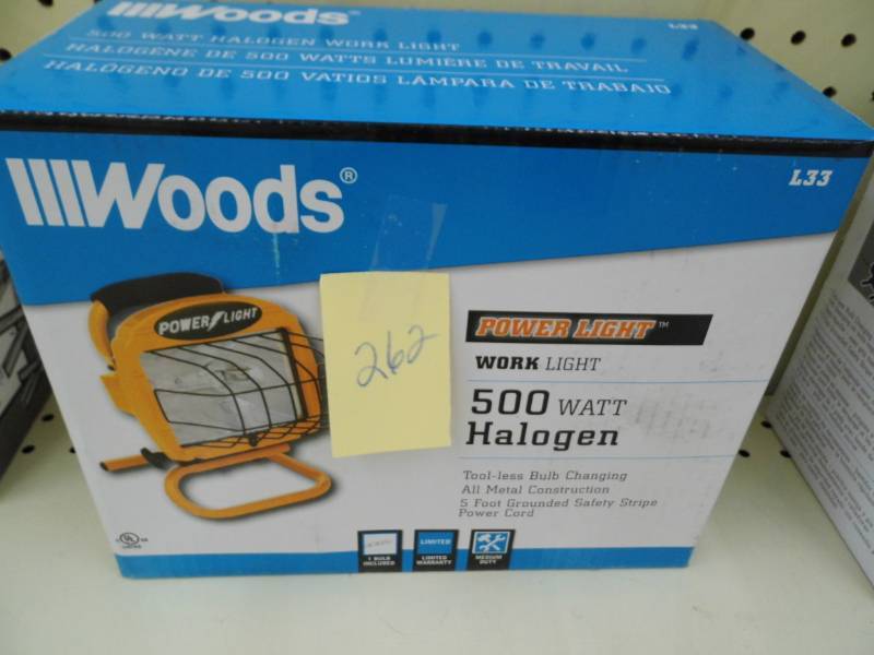 Woods Halogen Work Light