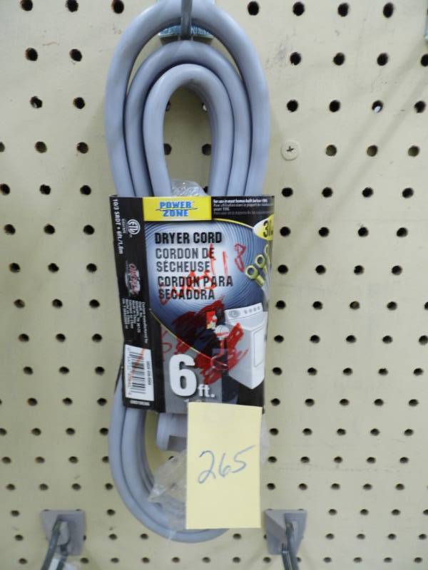 Dryer Power Cord