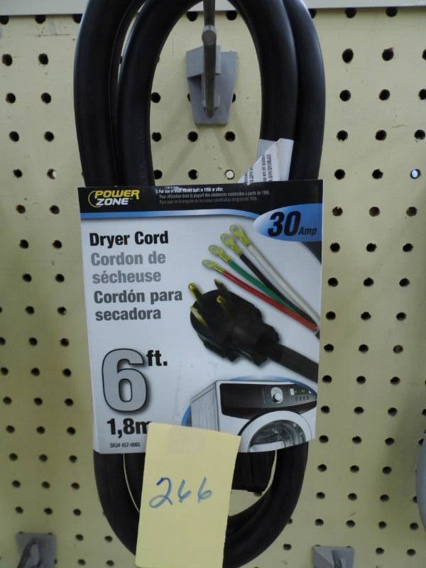 Dryer Power Cord