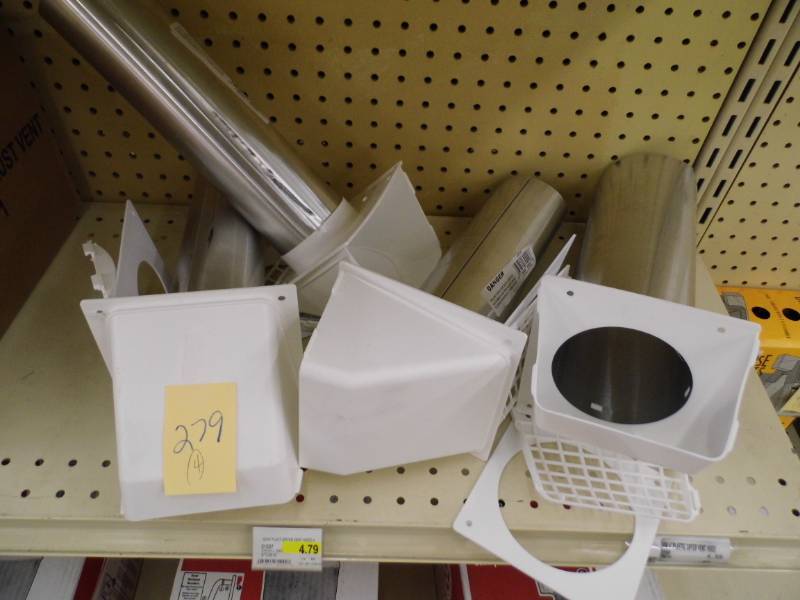 Lot of 4 Dryer Vents