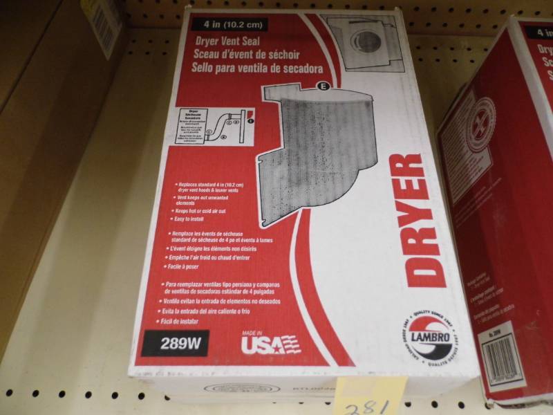 Dryer Vent Seal