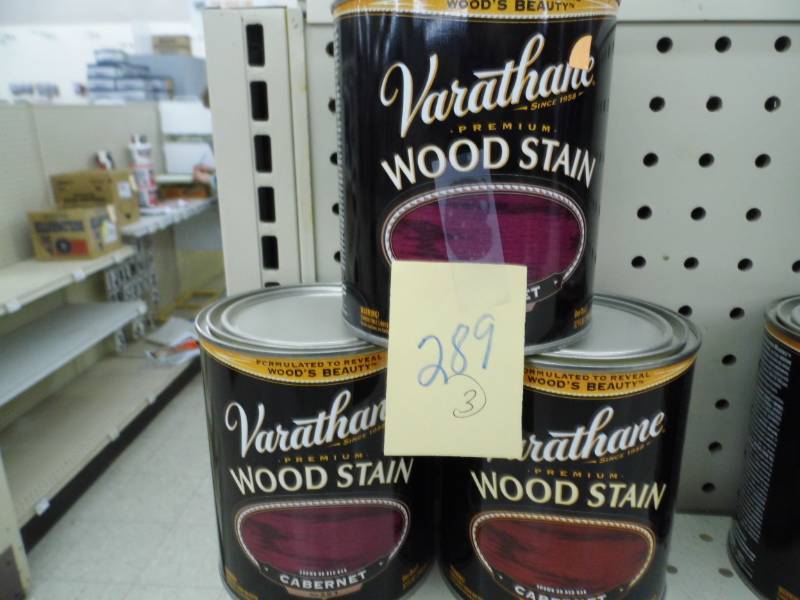Lot of 3 Quarts Varathane Stain