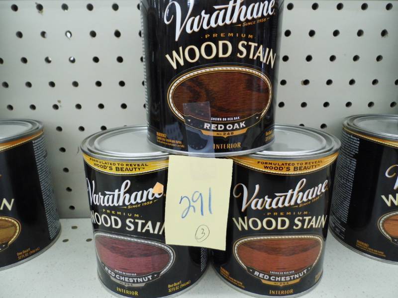 Lot of 3 Quarts Varathane Stain