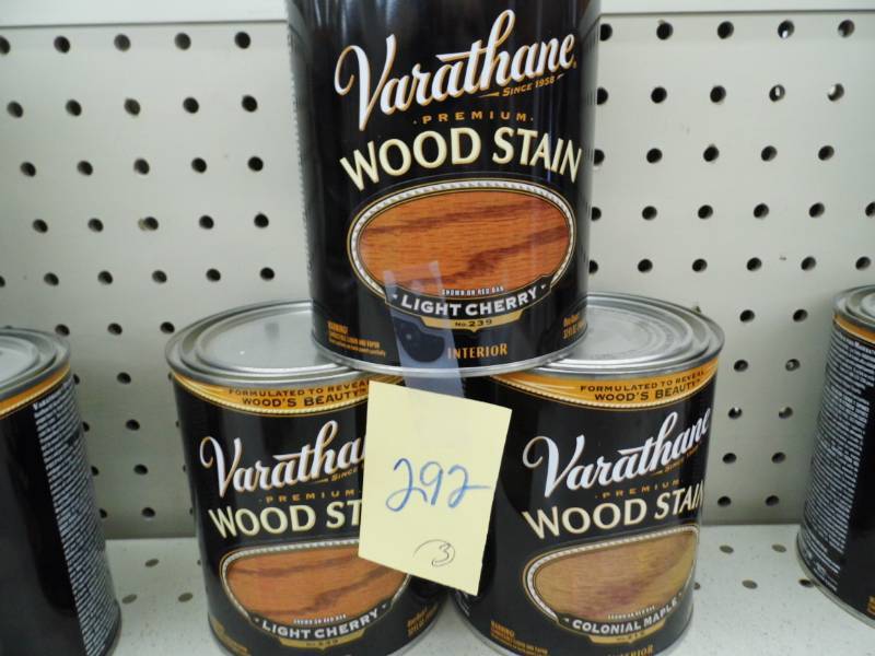 Lot of 3 Quarts Varathane Stain
