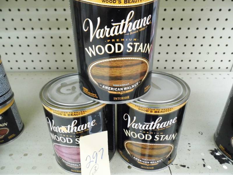 Lot of 3 Quarts Wood Stain