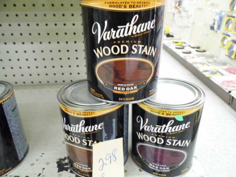 Lot of 3 Quarts Wood Stain