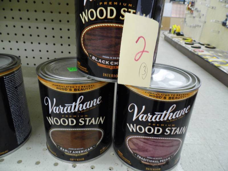 Lot of 3 Quarts Varathane Stain