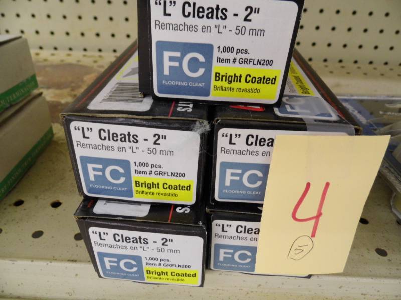 Lot of 5 Hard Floor Cleats