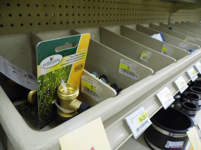 PVC Plumbing w Bin