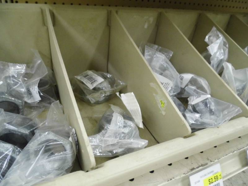 Plumbing Items wBin