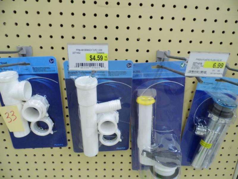 Plumbing Items