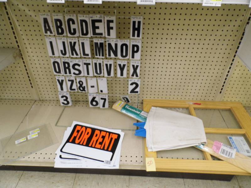 Wood Sash - Threshold - Signs- Numbers