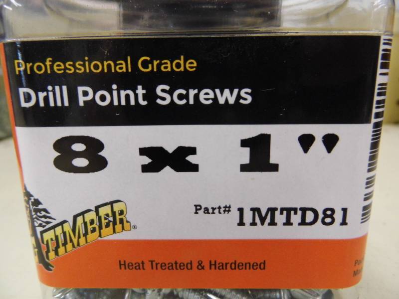 Lot of 6 Drill Point Screws