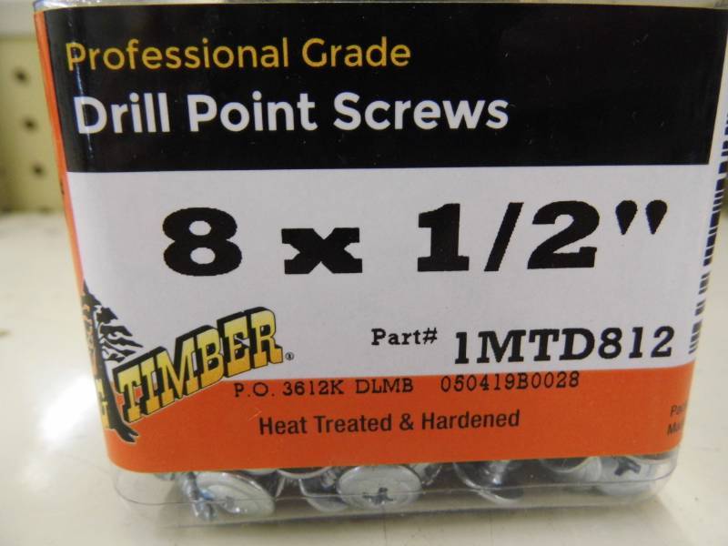 Lot of 6 Drill Point Screws